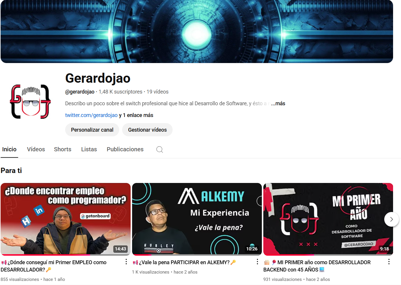 Youtube Channel